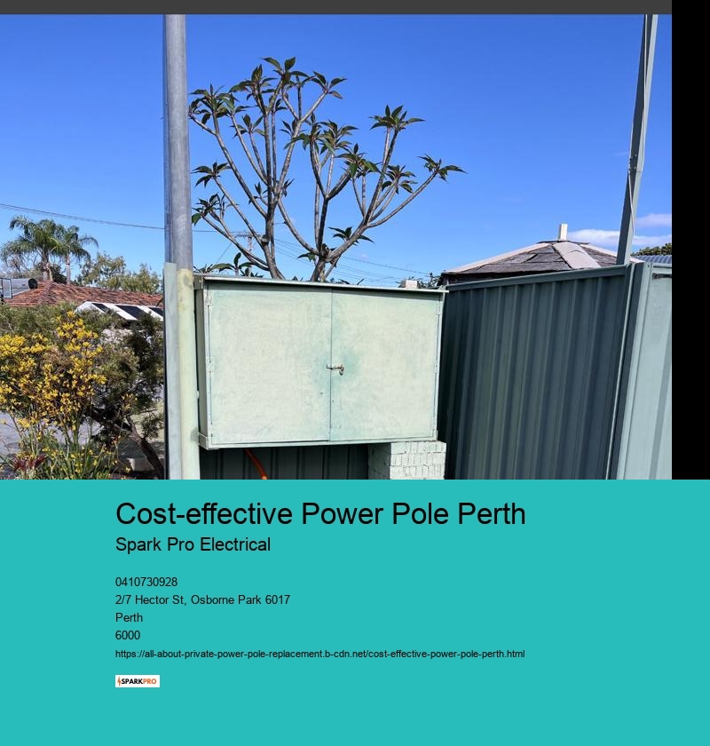 Cost-effective Power Pole Perth