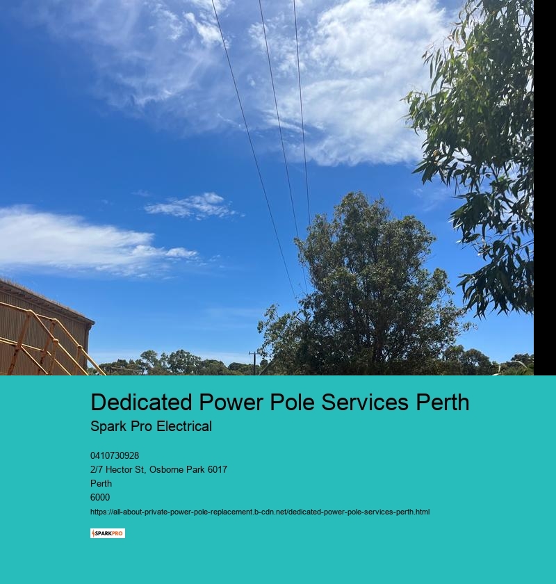 Dedicated Power Pole Services Perth