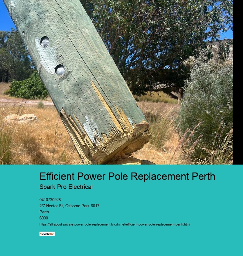 Expert Power Pole Replacement for Perth