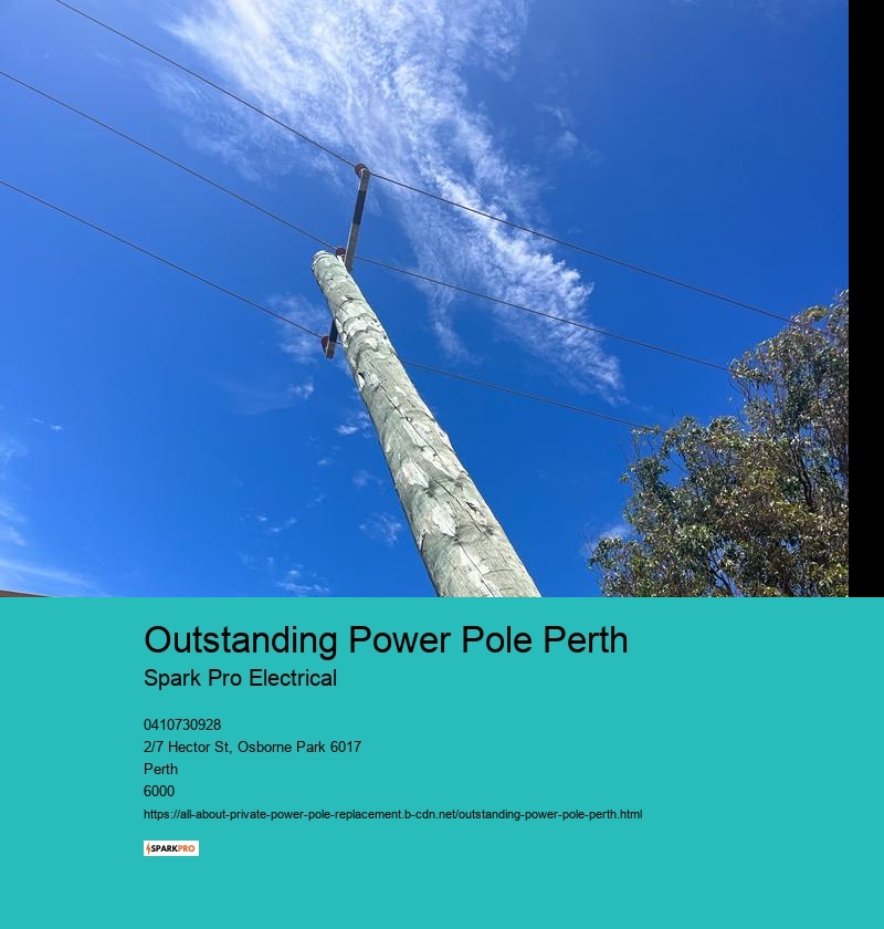 Private Power Pole Replacement Perth