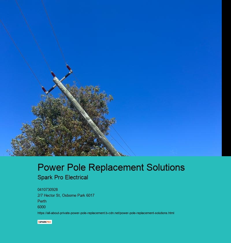 Top-Quality Private Power Pole Replacement Services