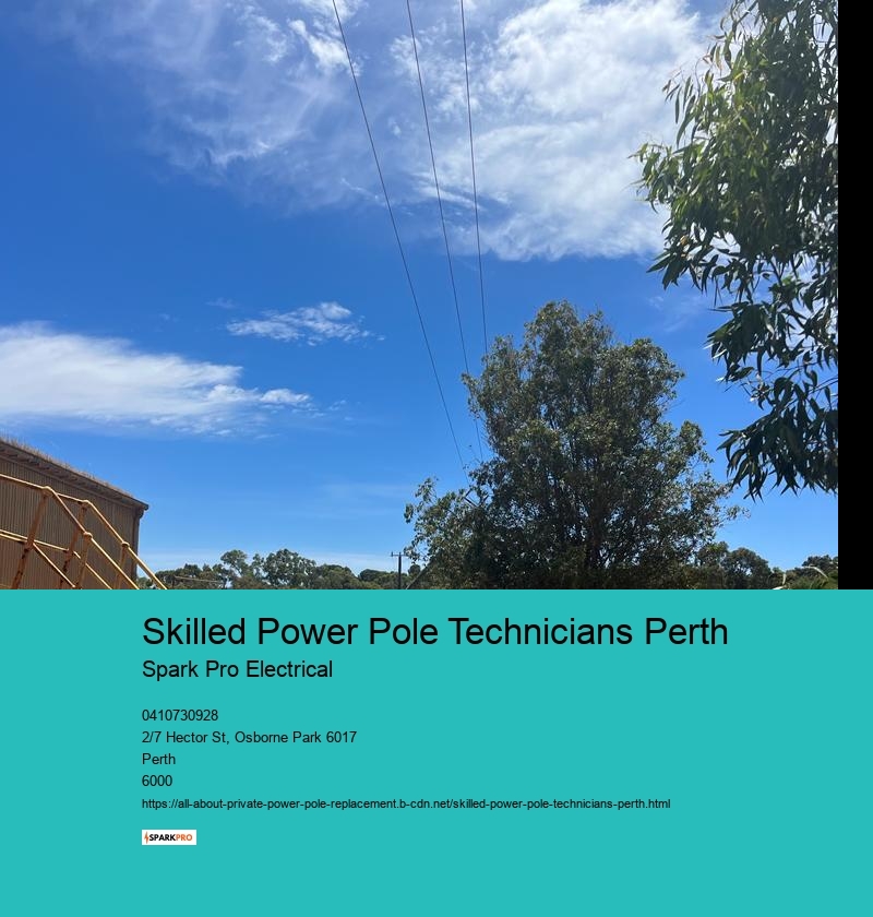 Skilled Power Pole Technicians Perth