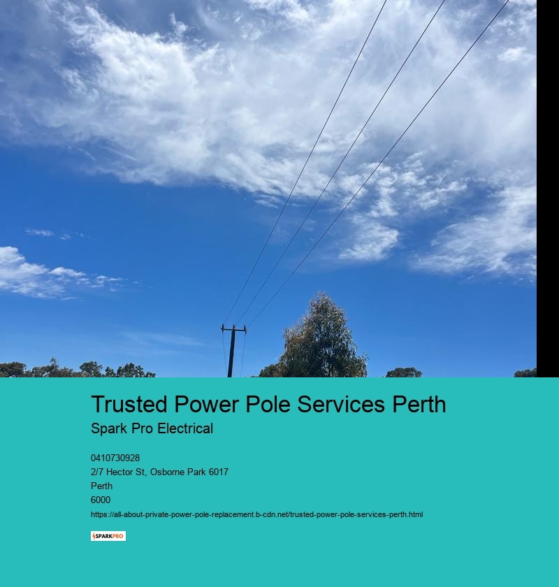 Premier Power Pole Replacement Options in Perth